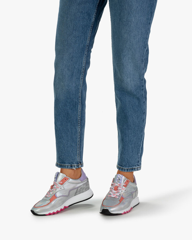 Nineti metallic silver