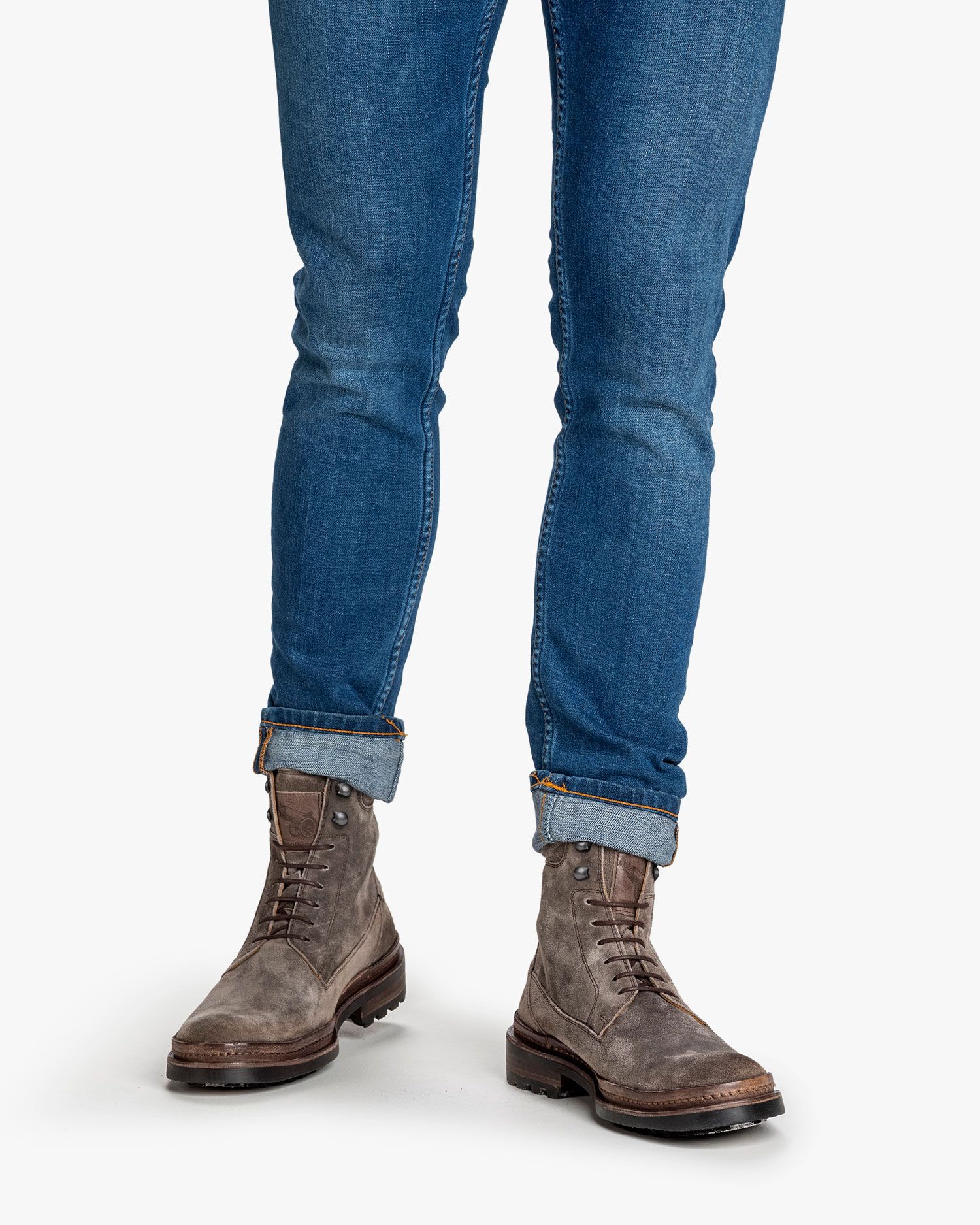 Van Bommel Half hoog splash hiel online kopen.