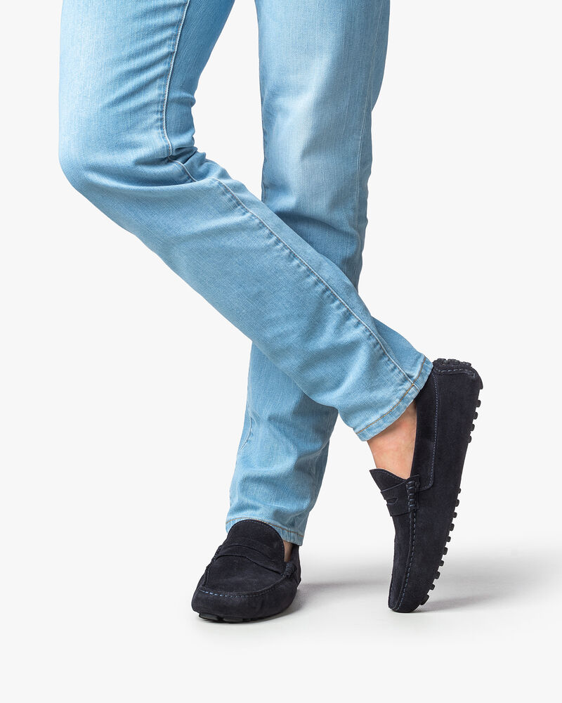 Leren mocassin Van Bommel