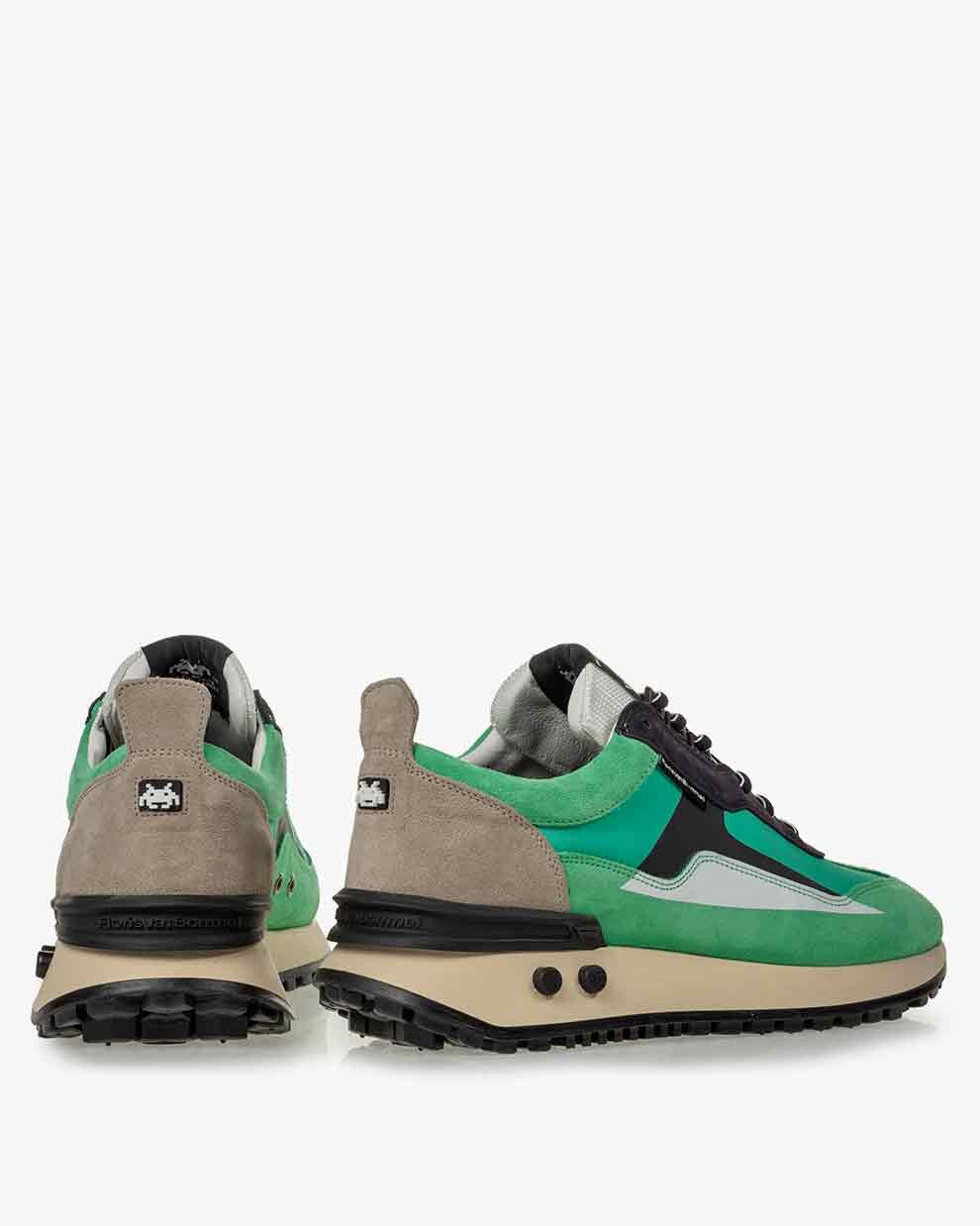 Sneaker space invaders groen SFM-10095-42-01 | Floris van Bommel®