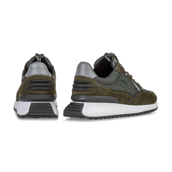 Sharki sneaker suede dark green