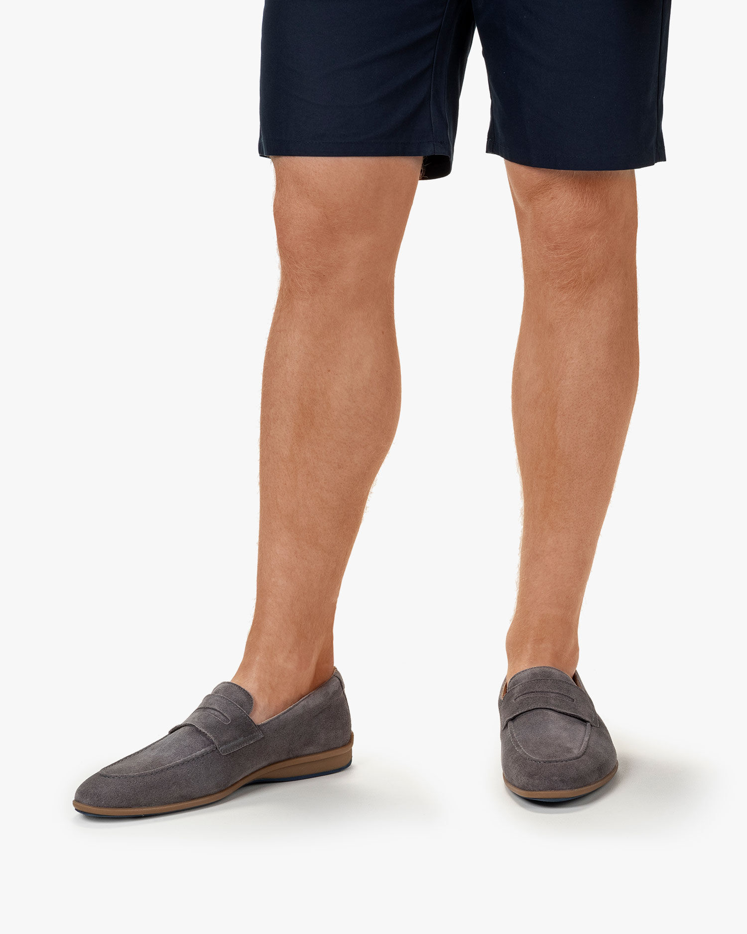 Loafer suède grijs SFM-40004-30-01 | Floris van Bommel Official®