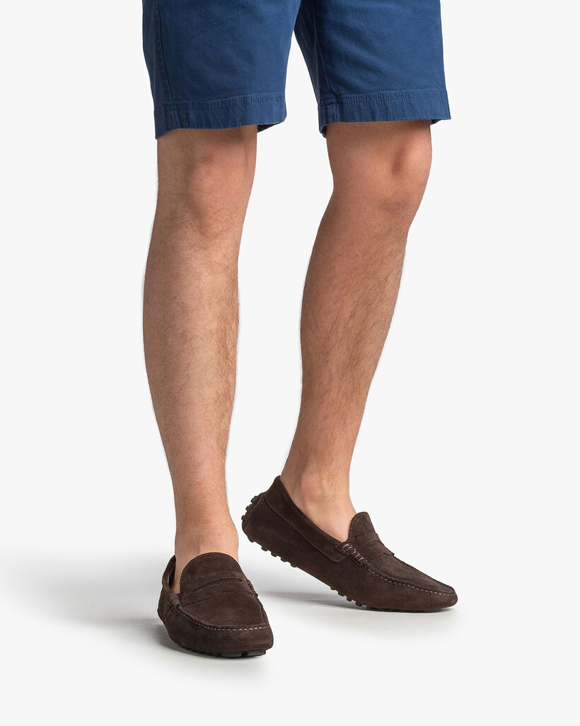 Leren mocassin Van Bommel