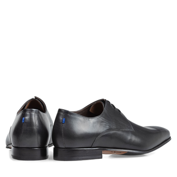 Veterschoen kalfsleer zwart