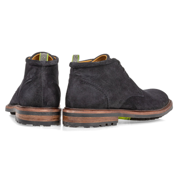 Veterboot su&egrave;de zwart