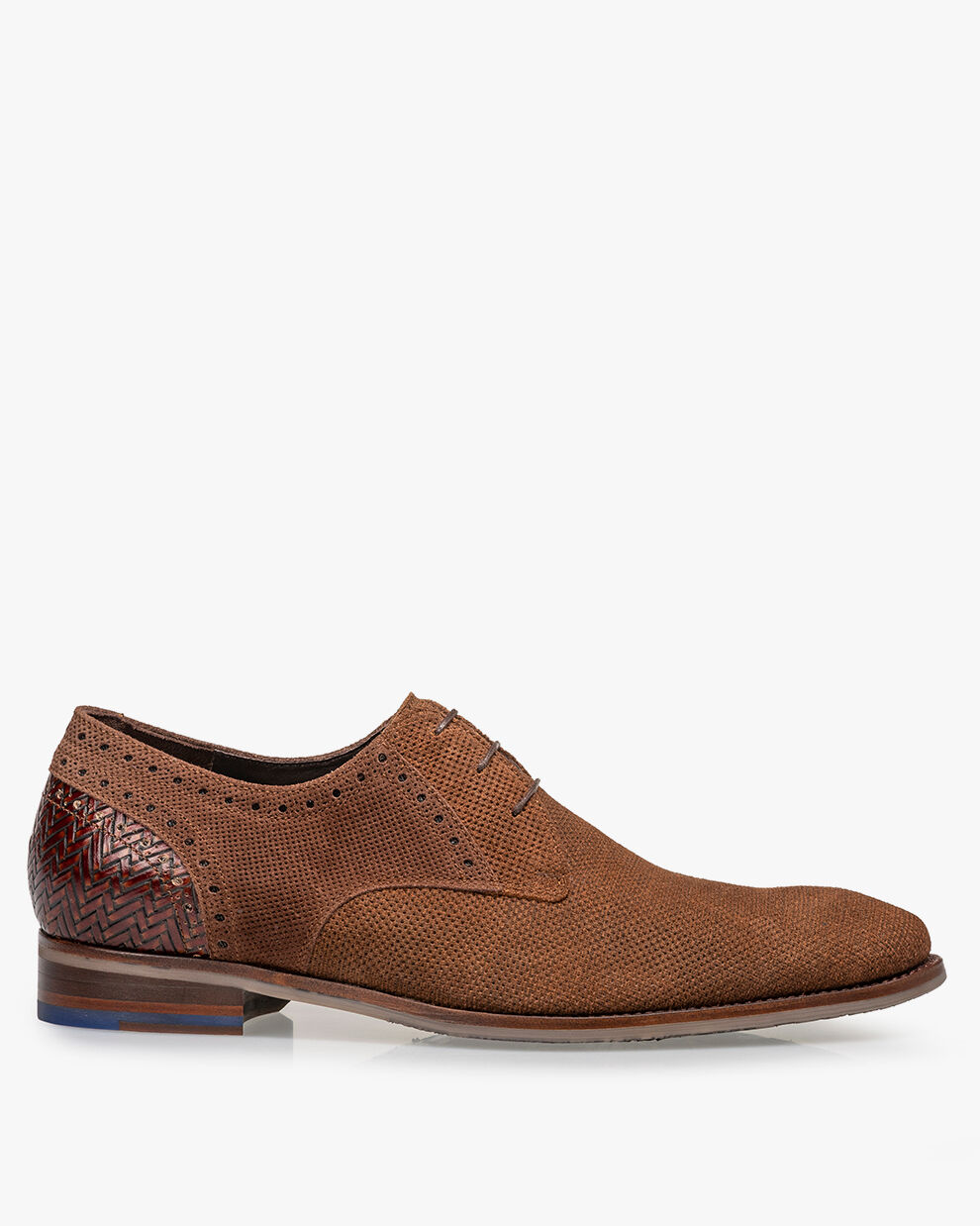 Suede brogues heren outlet