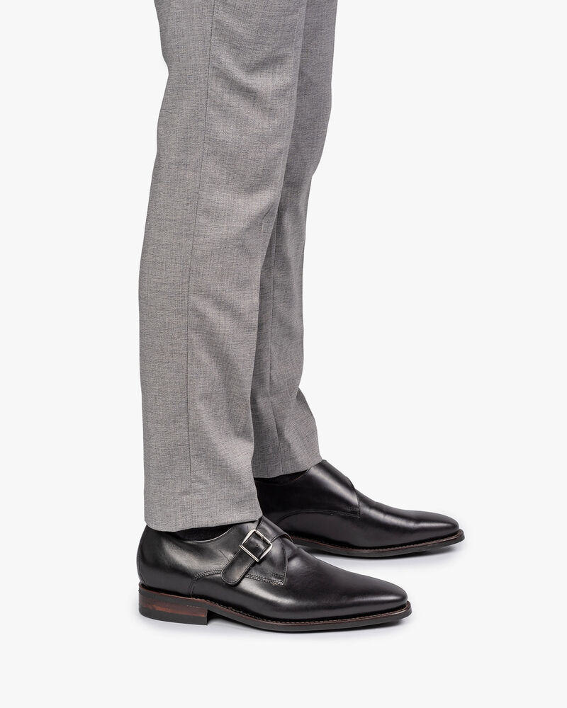 Black monk strap
