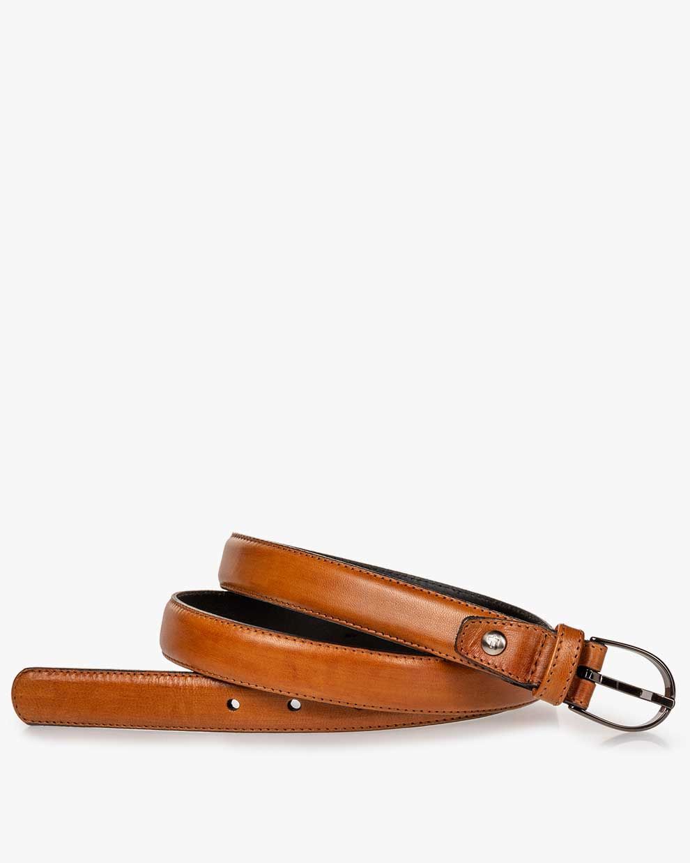 Floris van bommel riem cognac clearance