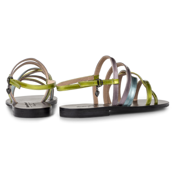 Sandaal lakleer groen
