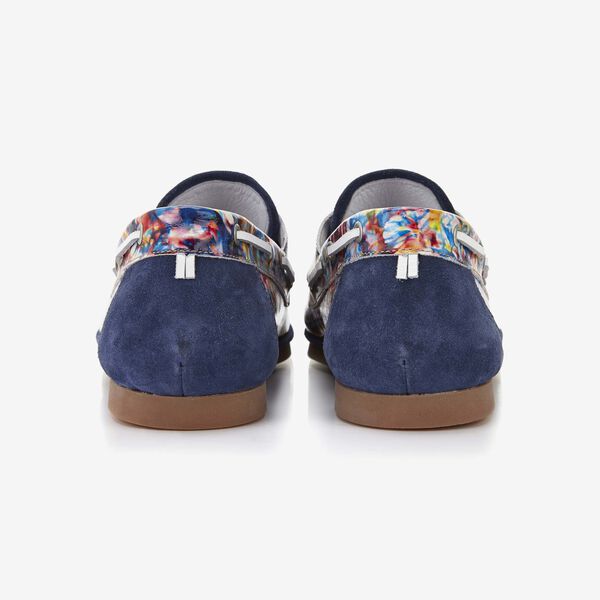Floris van Bommel printed lakleren heren bootschoen