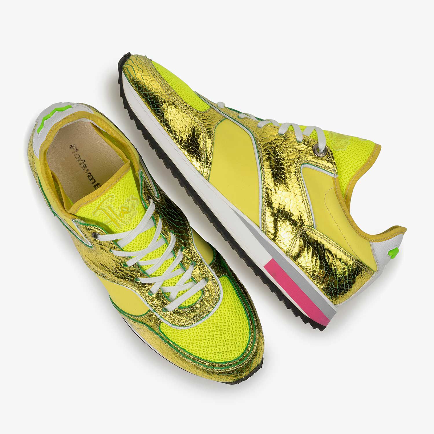 Gele sneaker dames on sale