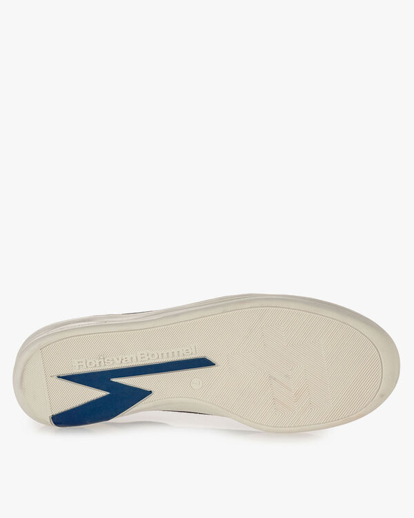 Sneaker suede leather dark blue