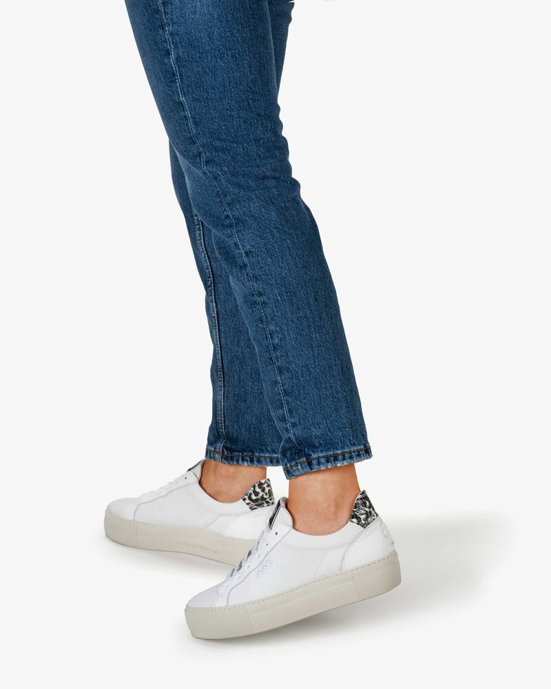 Sneaker leer wit