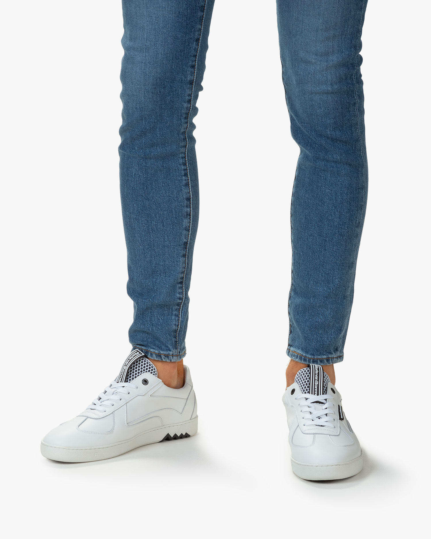 Sneaker calf leather white 16342 59 Floris van Bommel Official