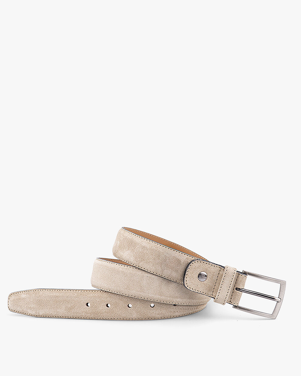 DESCENDANT COMBINE BELT ベージュ Men's belts De Belter 44.18 Light brown | Floris van Bommel