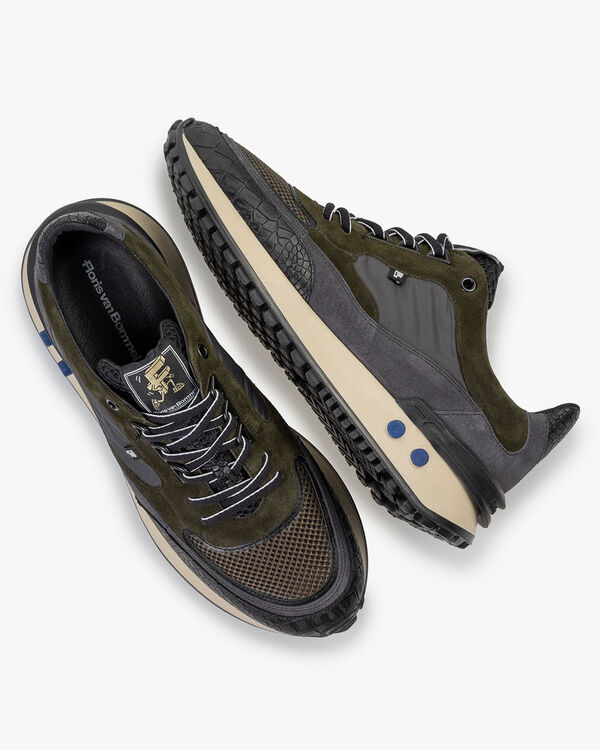 Vinti sneaker dark green