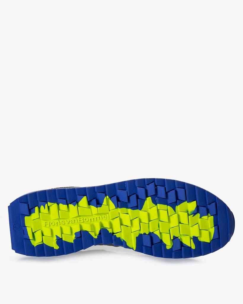 Sneaker su&egrave;de groen