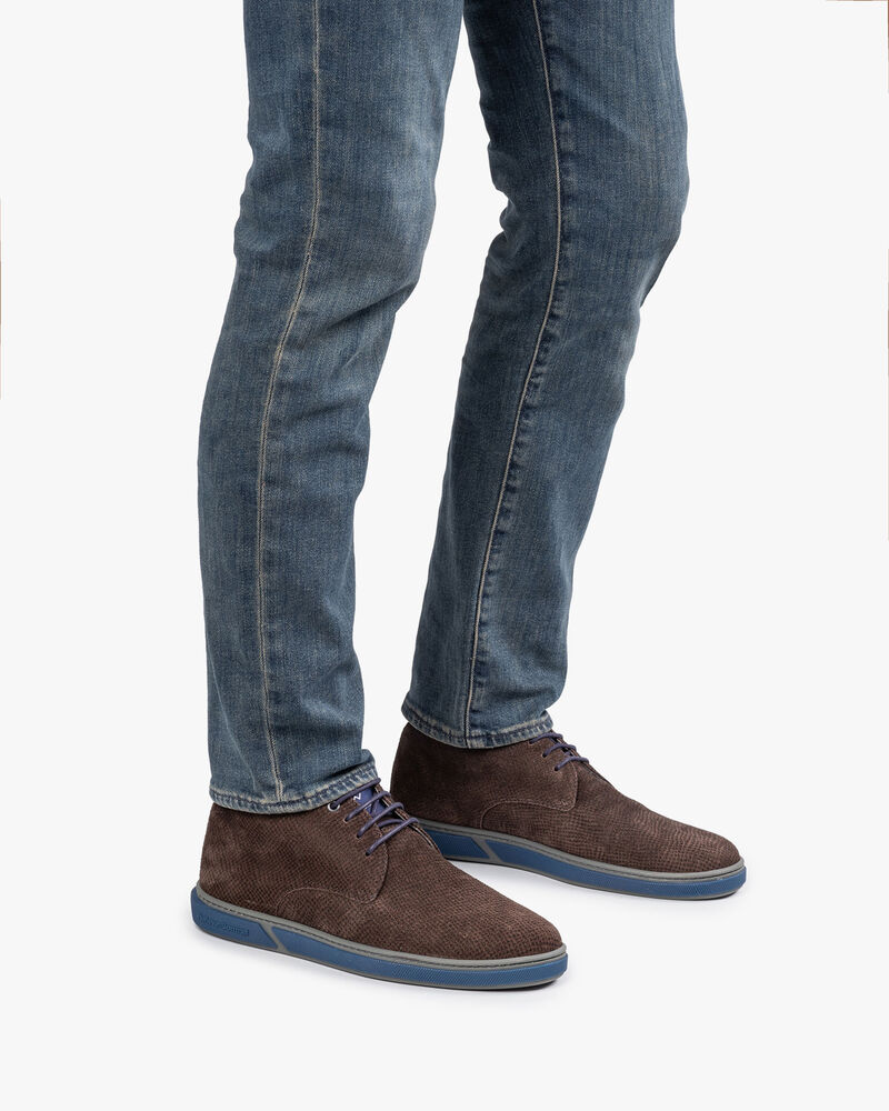 Veterboot bruin met print