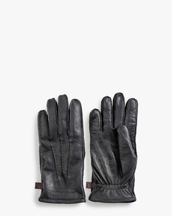 Handschoenen leer zwart