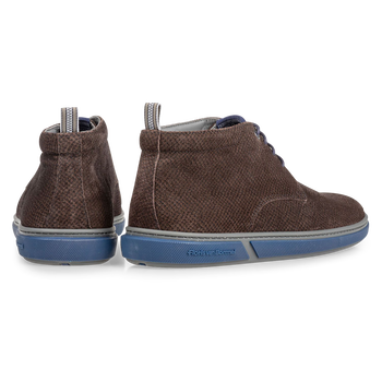 Veterboot bruin met print