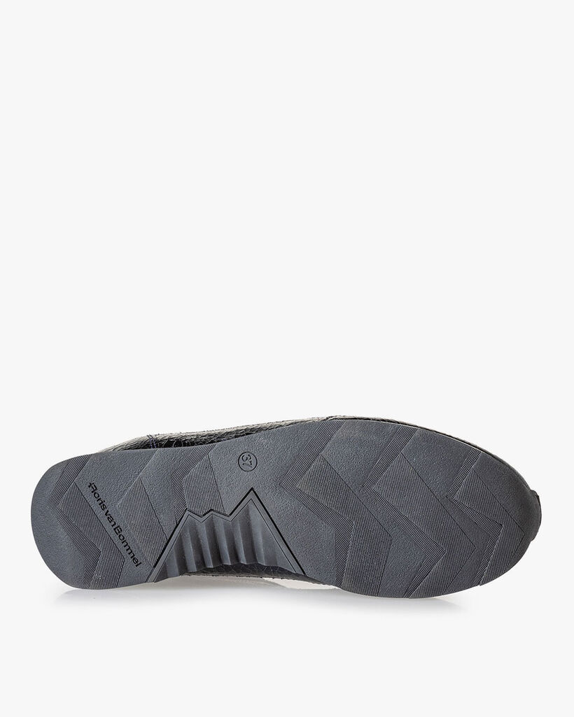 Sneaker dark blue leather