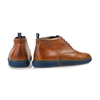 Veterboot kalfsleer cognac