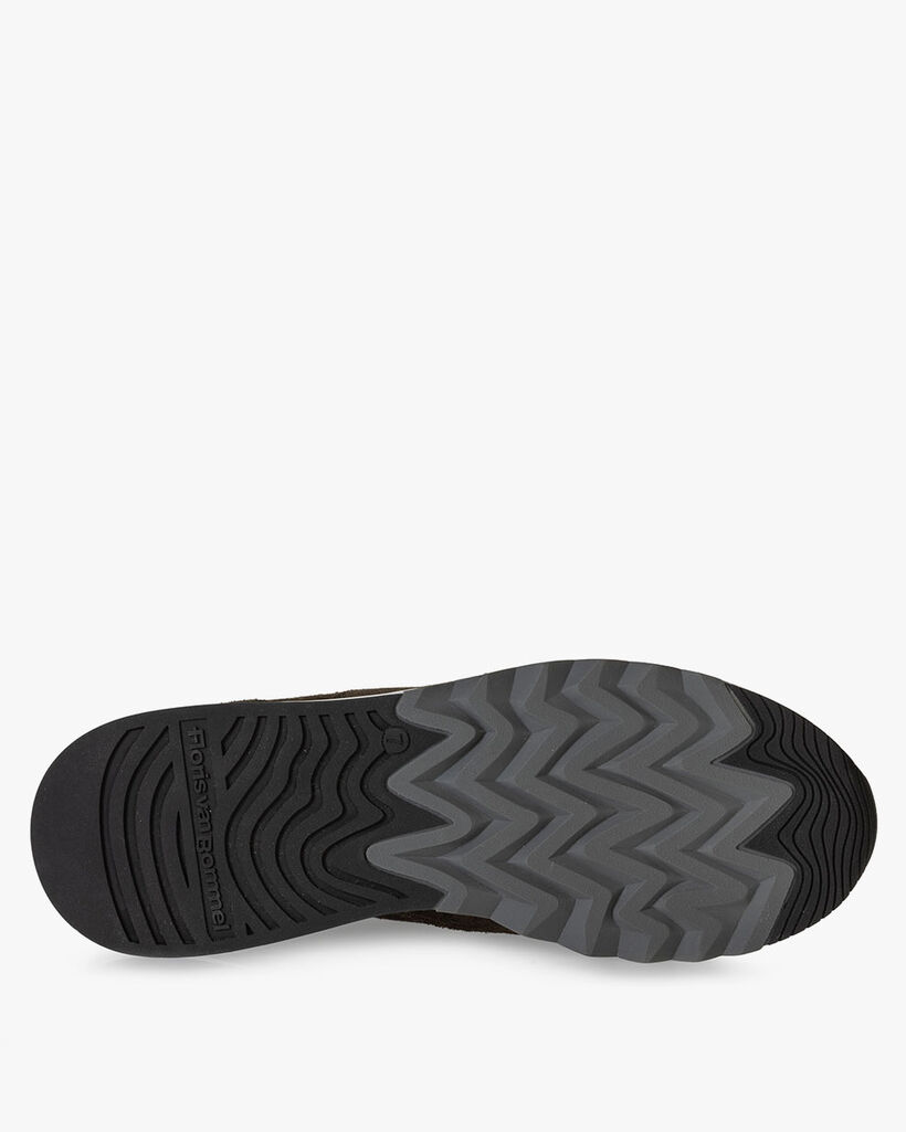 Nineti sneaker suede dark green