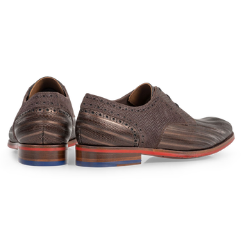 Veterschoen metallic brons