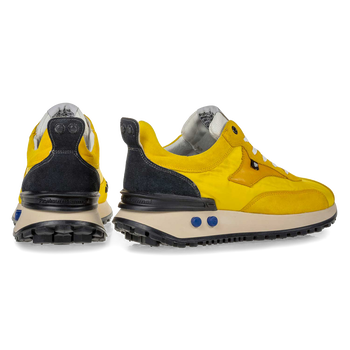 Sneaker textiel geel