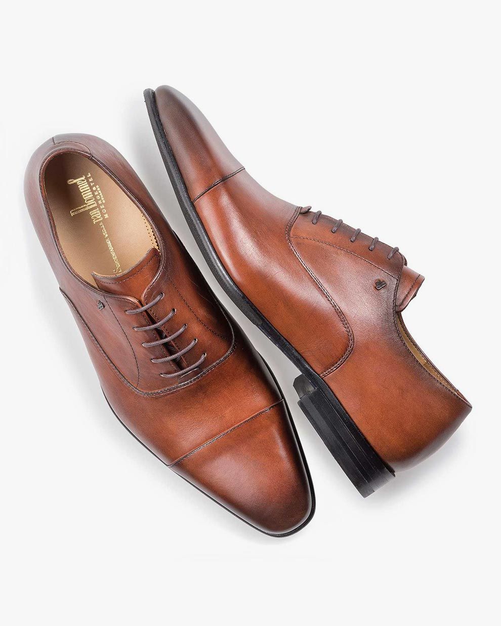 ブランド通販サイトをすべて men shoes Lace-up Gilli van Floris | cognac Dark 01.00 26.0cm