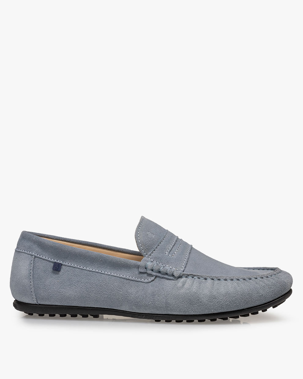 Mocassins heren Manerba 01.16 Lichtblauw Floris van Bommel Official