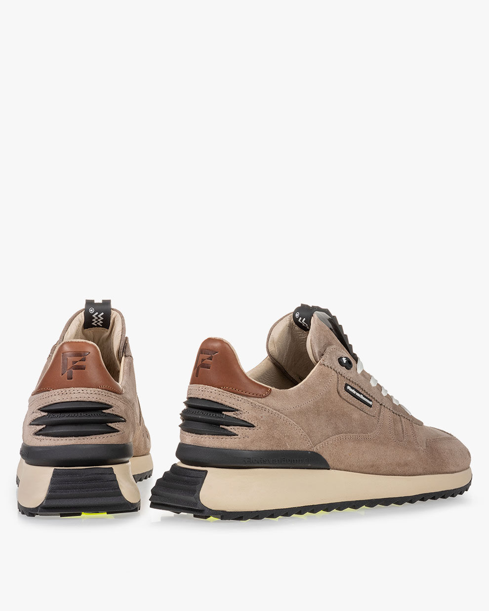 Sharki suède lichtbruin SFM-10118-22-01 | Floris van Bommel Official®