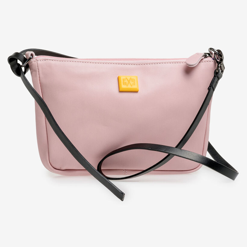 Light pink nappa leather bag