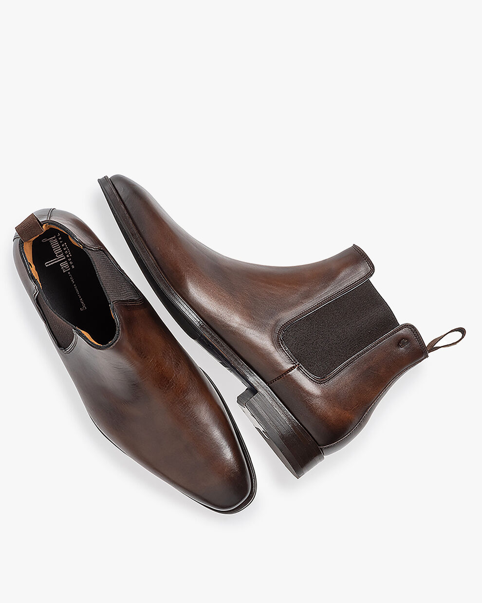 洋楽 4 Mula 1 Chelsea boots heren Raffa 09.01 Donkerbruin | Floris van Bommel
