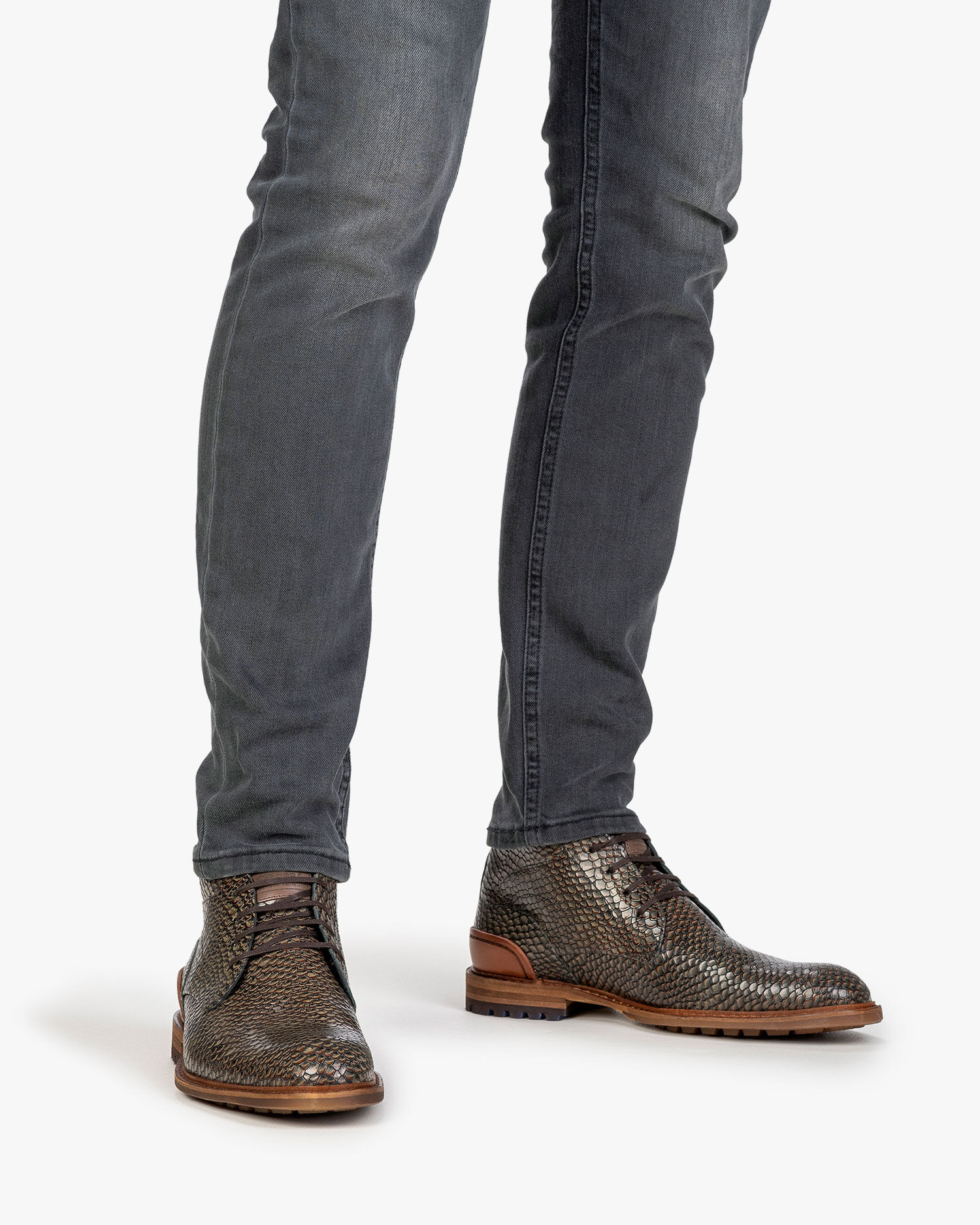 Groene veterboot Crepi 03.41 | Floris van Bommel Official®