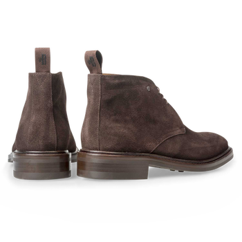 Donkerbruine su&egrave;de veterboot