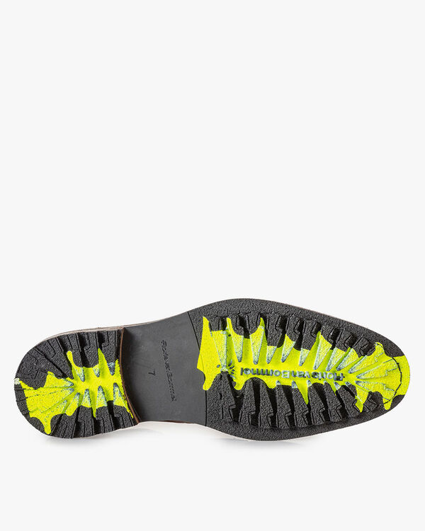 Veterboot bruin met print