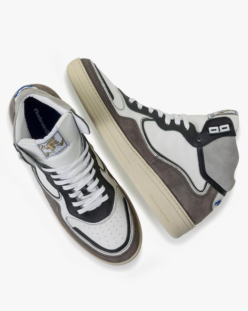 Sneaker calf leather black