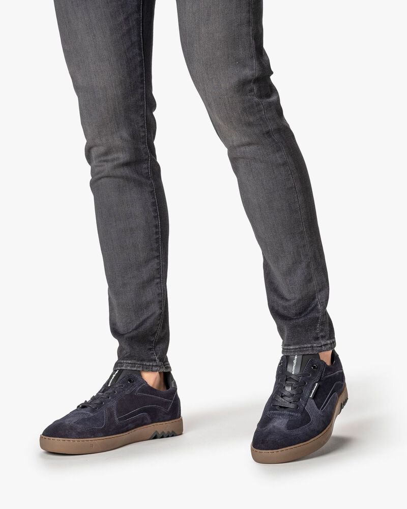 Sneaker suede dark blue