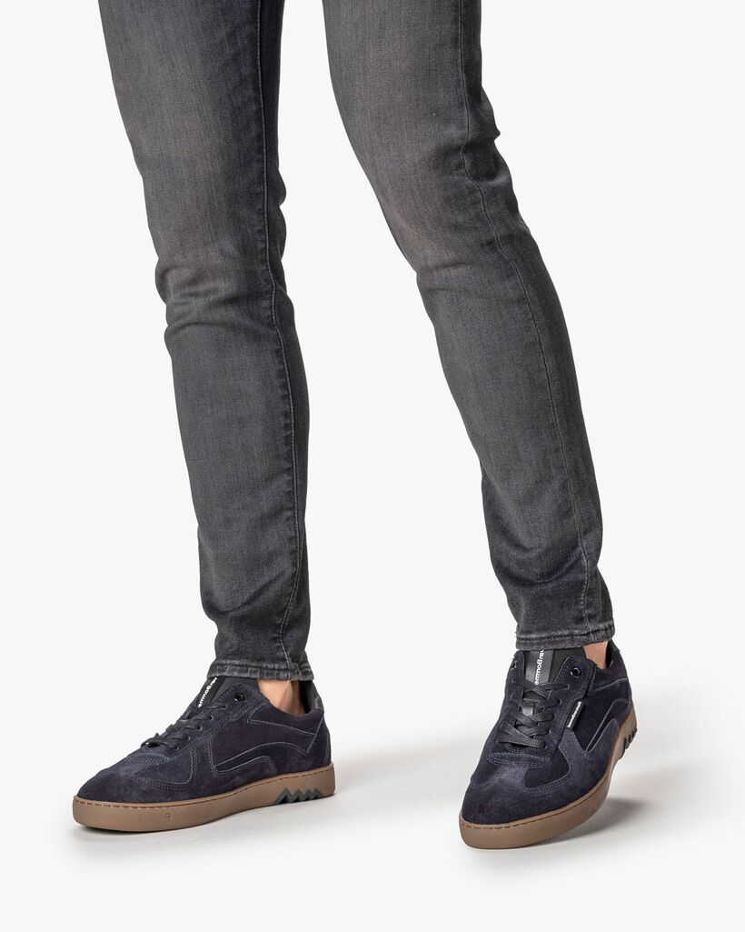 Sneaker suede dark blue