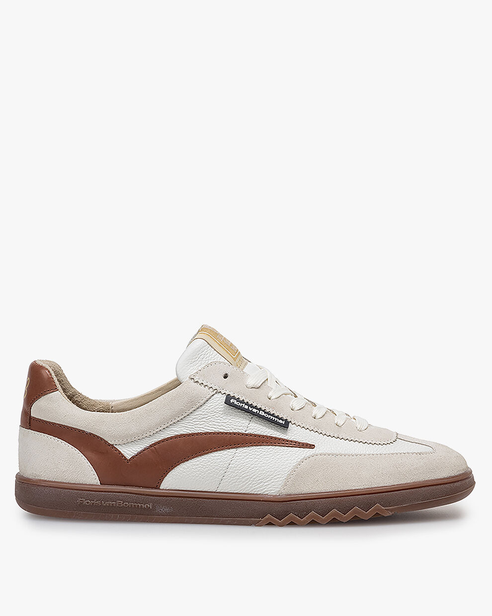 Men's sneakers De Zaler 03.02 Dark white | Floris van Bommel