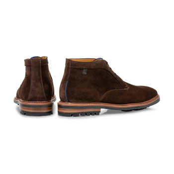 Veterboot su&egrave;de donkerbruin