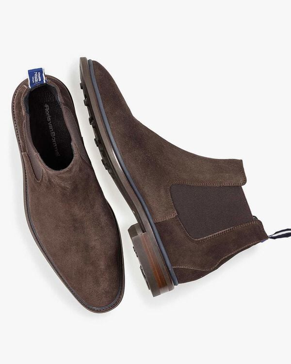 Chelsea boot su&egrave;de bruin