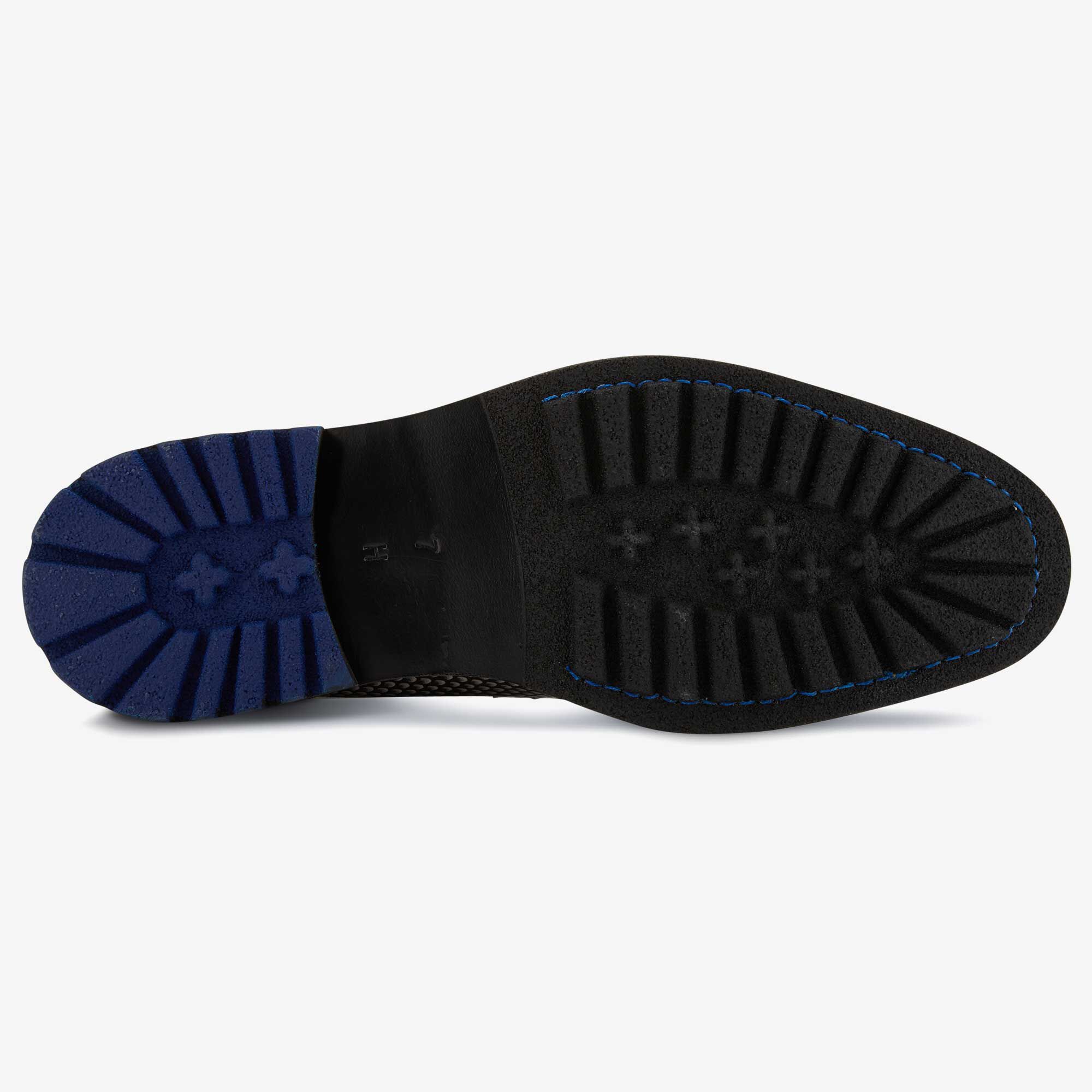 Boots heren Floris van Bommel grijze leren heren veterboot