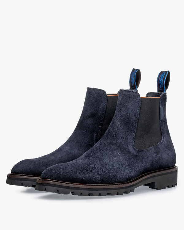 Chelsea boot su&egrave;de zwart