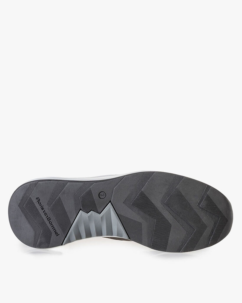 Bulki sneaker grijs nubuck