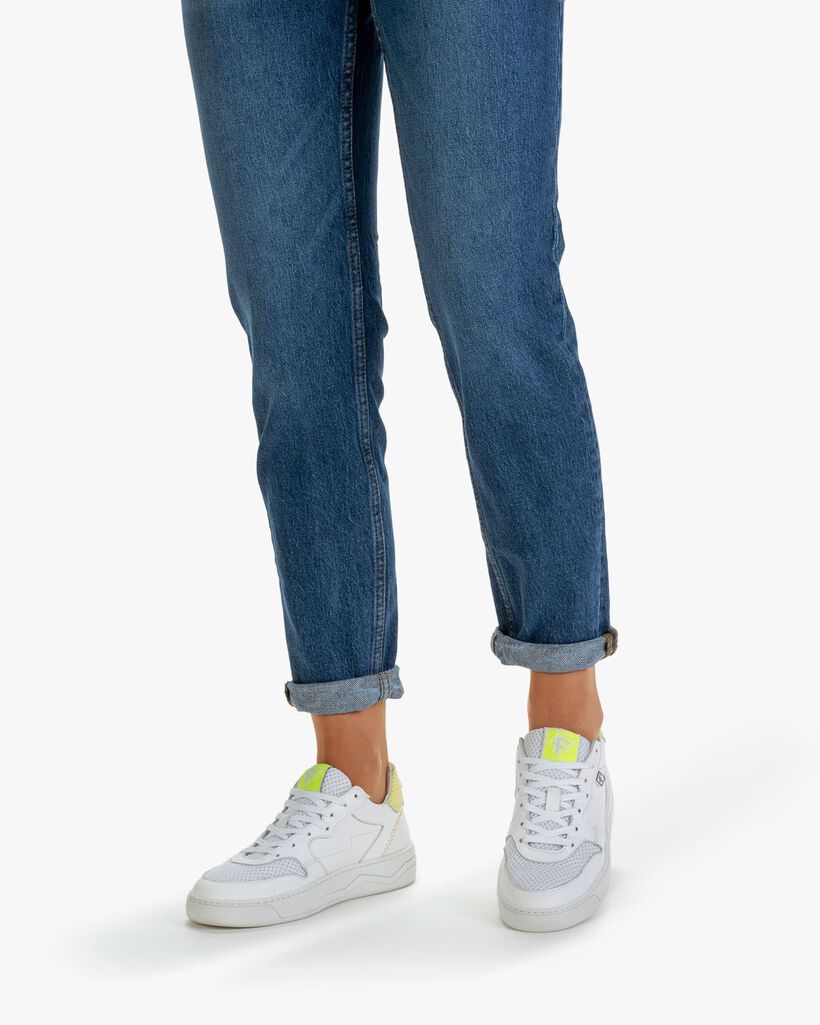 Sneaker kalfsleer wit