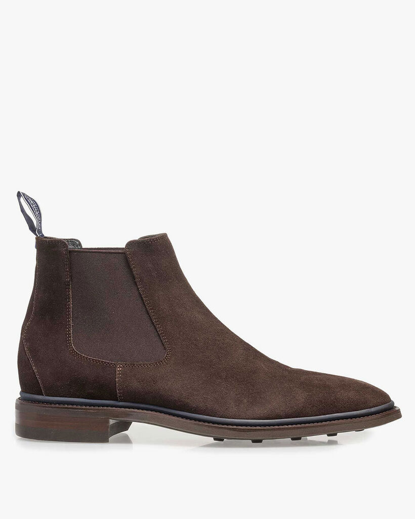 Chelsea boot su&egrave;de bruin