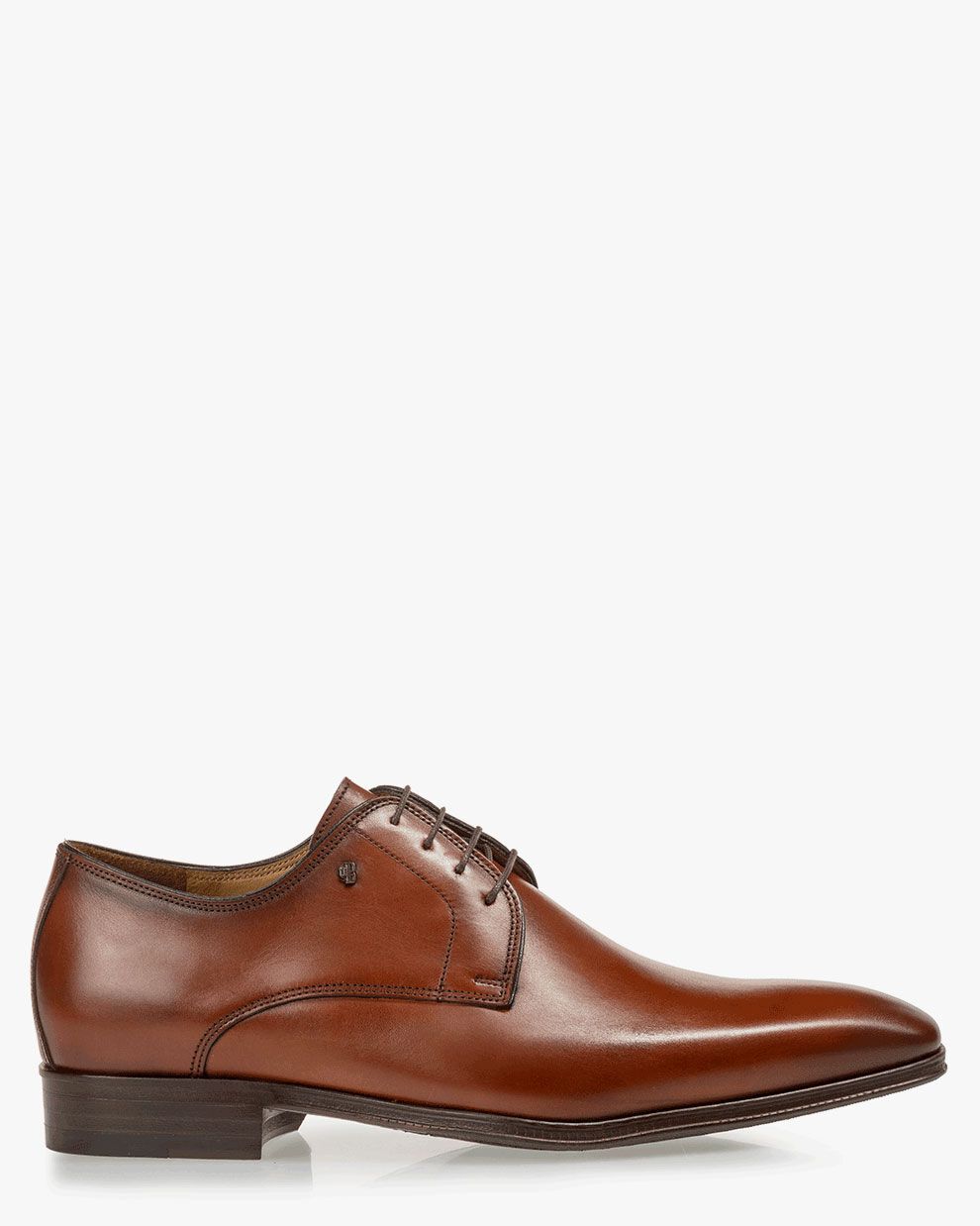 Brogues men Matra 06.00 Dark cognac Floris van Bommel Netherlands