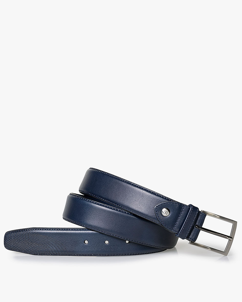 Riemen heren De Belter 36.00 Donkerblauw Floris van Bommel Official